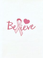 Believe Pink Ribbon
